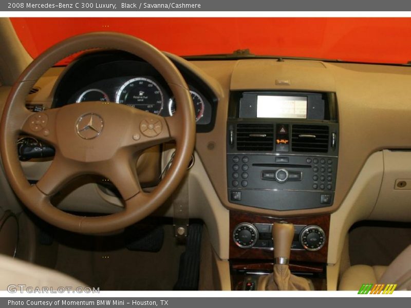 Black / Savanna/Cashmere 2008 Mercedes-Benz C 300 Luxury