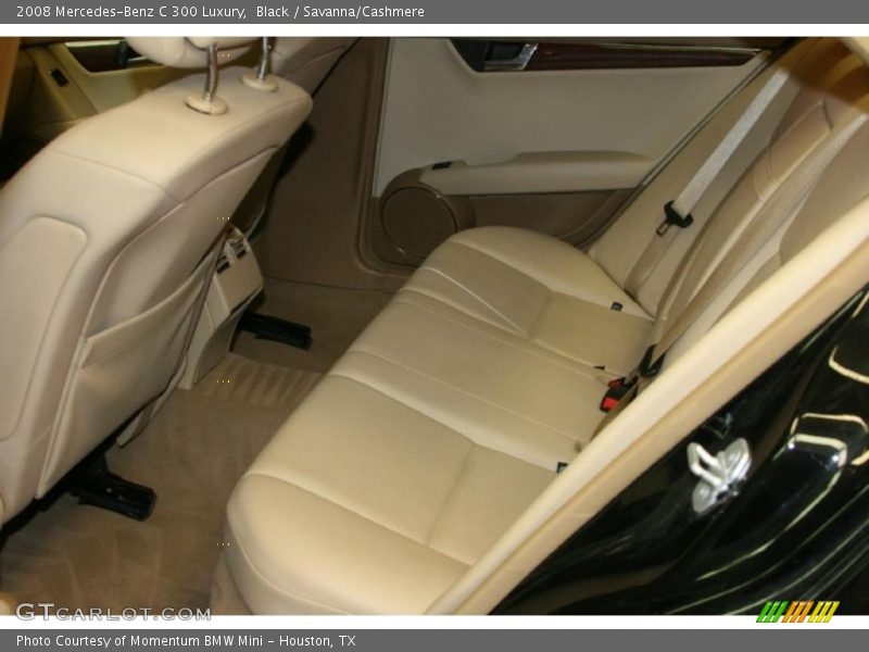 Black / Savanna/Cashmere 2008 Mercedes-Benz C 300 Luxury