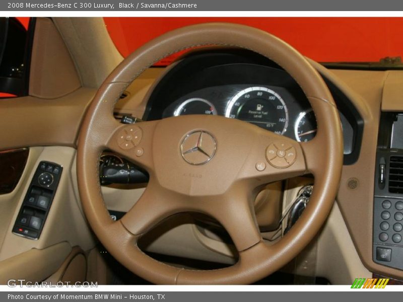 Black / Savanna/Cashmere 2008 Mercedes-Benz C 300 Luxury