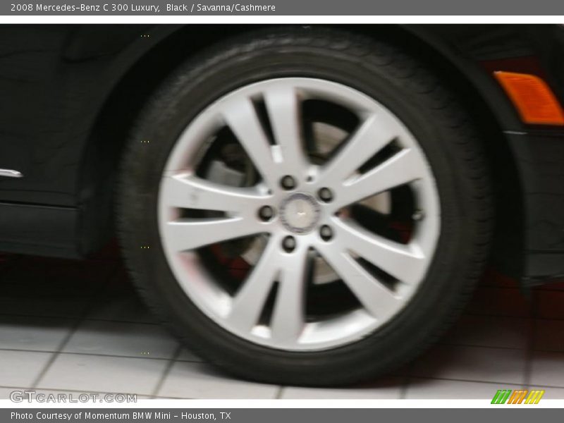Black / Savanna/Cashmere 2008 Mercedes-Benz C 300 Luxury