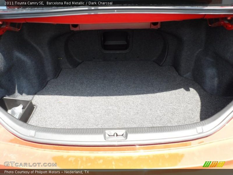 Barcelona Red Metallic / Dark Charcoal 2011 Toyota Camry SE