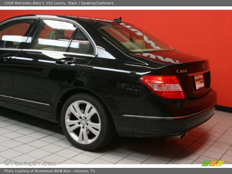Black / Savanna/Cashmere 2008 Mercedes-Benz C 300 Luxury
