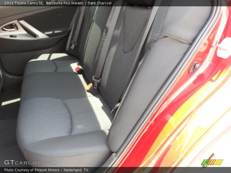 Barcelona Red Metallic / Dark Charcoal 2011 Toyota Camry SE