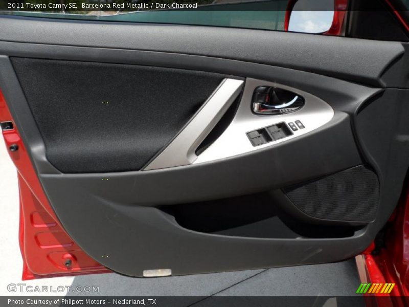 Barcelona Red Metallic / Dark Charcoal 2011 Toyota Camry SE