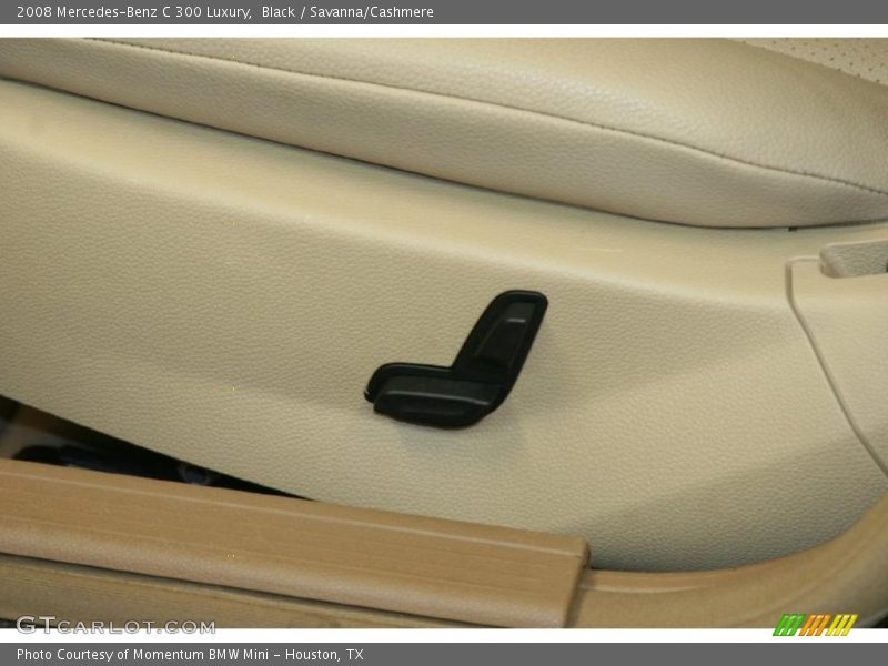 Black / Savanna/Cashmere 2008 Mercedes-Benz C 300 Luxury