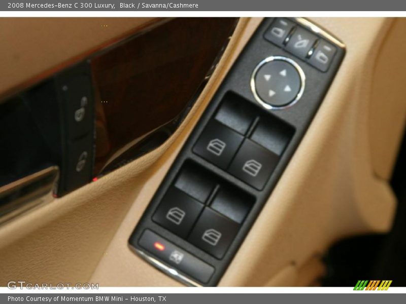 Black / Savanna/Cashmere 2008 Mercedes-Benz C 300 Luxury