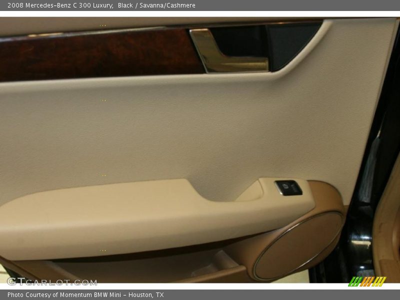 Black / Savanna/Cashmere 2008 Mercedes-Benz C 300 Luxury
