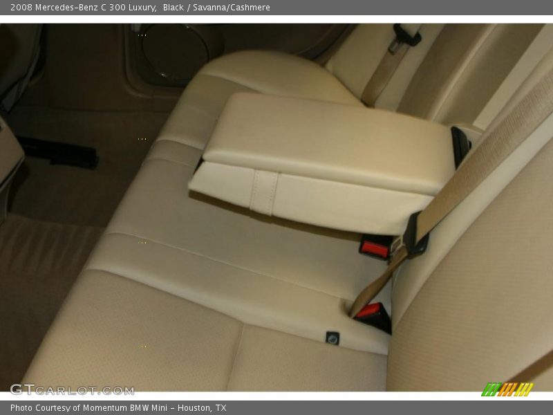 Black / Savanna/Cashmere 2008 Mercedes-Benz C 300 Luxury