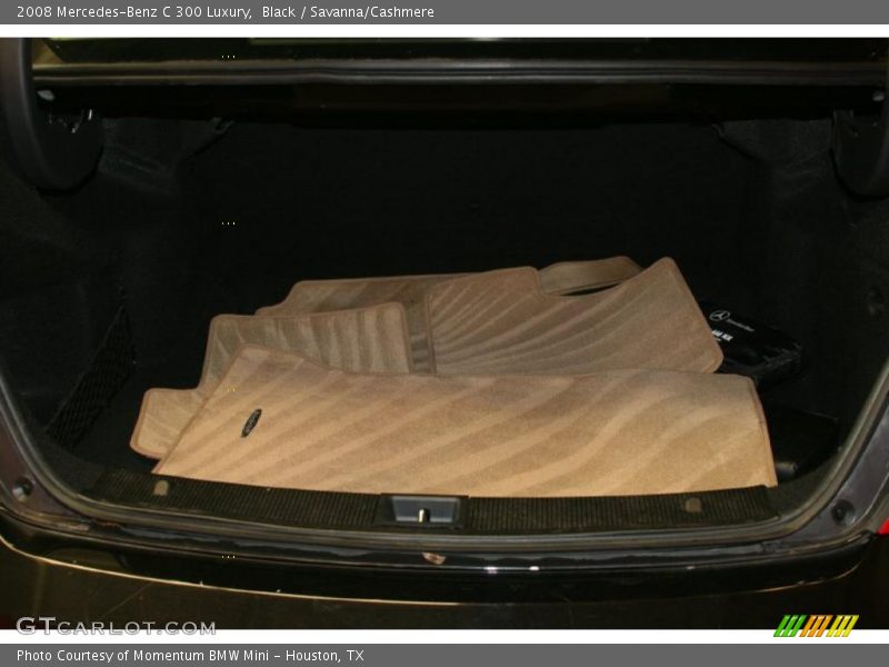 Black / Savanna/Cashmere 2008 Mercedes-Benz C 300 Luxury