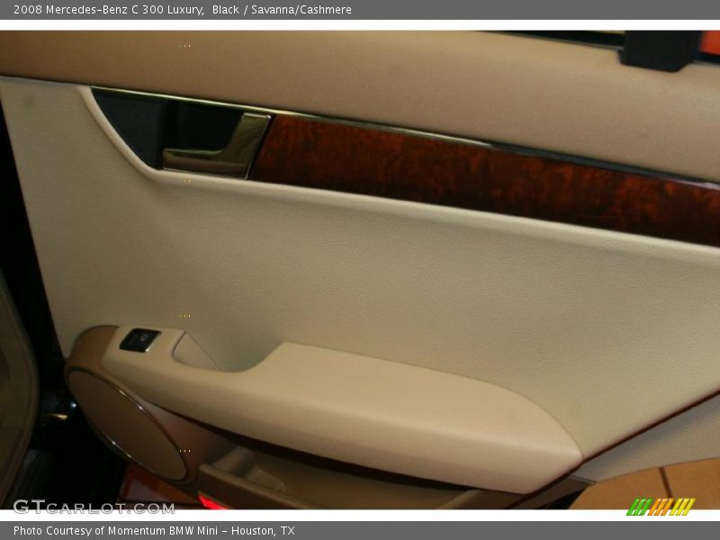 Black / Savanna/Cashmere 2008 Mercedes-Benz C 300 Luxury