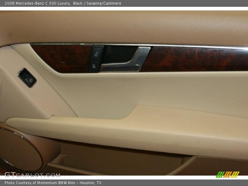 Black / Savanna/Cashmere 2008 Mercedes-Benz C 300 Luxury