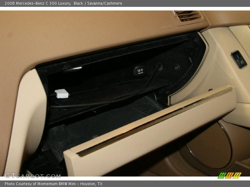 Black / Savanna/Cashmere 2008 Mercedes-Benz C 300 Luxury