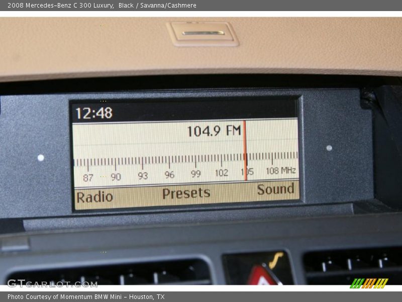 Black / Savanna/Cashmere 2008 Mercedes-Benz C 300 Luxury