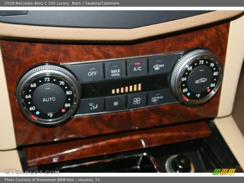 Black / Savanna/Cashmere 2008 Mercedes-Benz C 300 Luxury