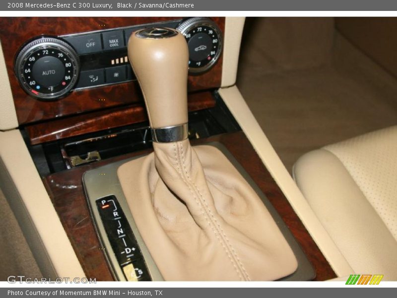 Black / Savanna/Cashmere 2008 Mercedes-Benz C 300 Luxury