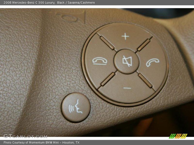 Black / Savanna/Cashmere 2008 Mercedes-Benz C 300 Luxury