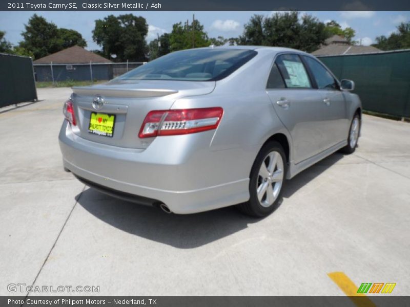Classic Silver Metallic / Ash 2011 Toyota Camry SE