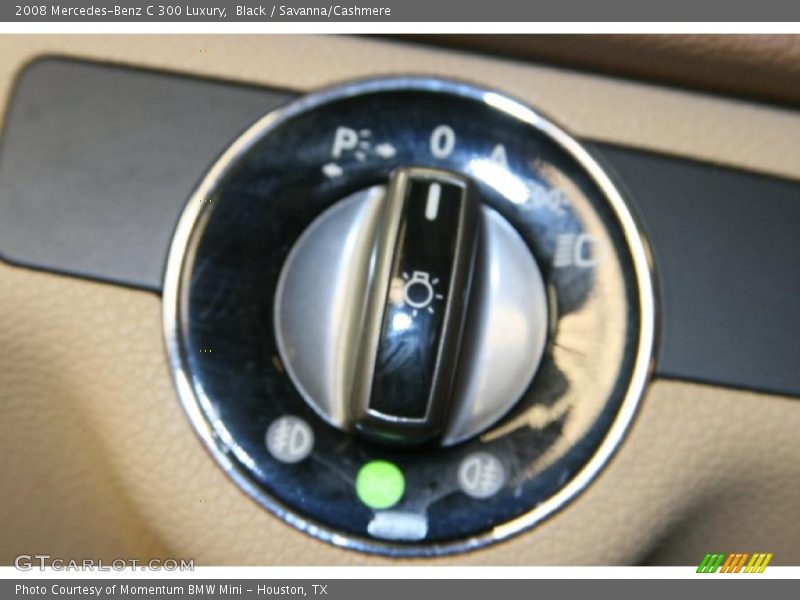 Black / Savanna/Cashmere 2008 Mercedes-Benz C 300 Luxury