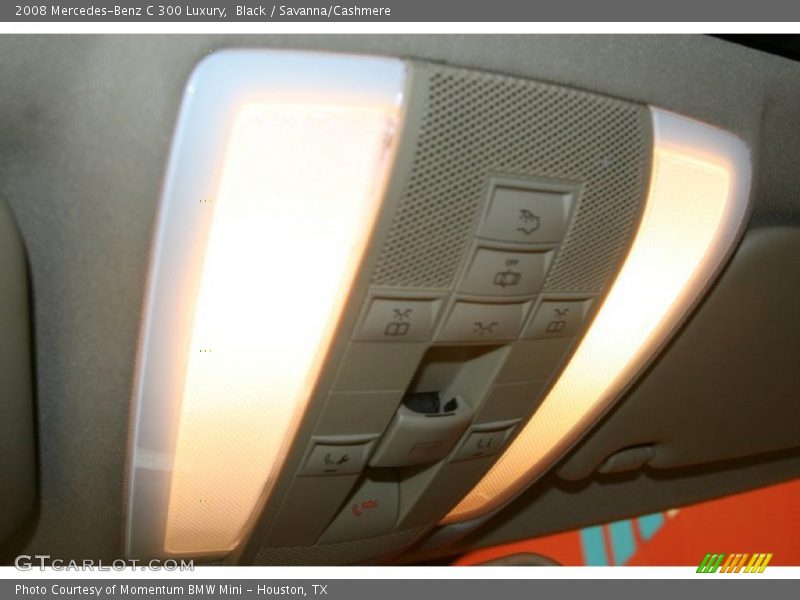 Black / Savanna/Cashmere 2008 Mercedes-Benz C 300 Luxury