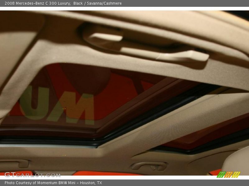 Black / Savanna/Cashmere 2008 Mercedes-Benz C 300 Luxury
