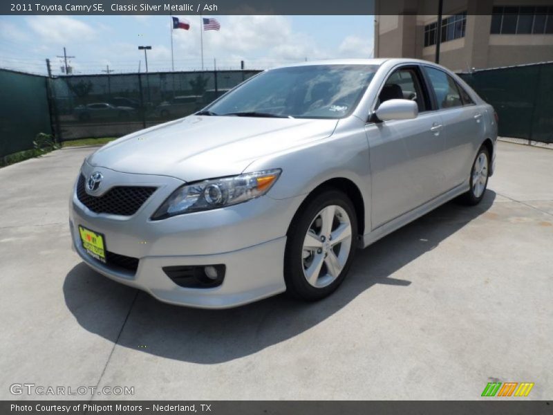Classic Silver Metallic / Ash 2011 Toyota Camry SE