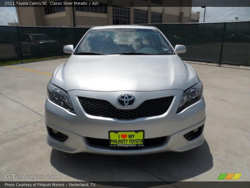 Classic Silver Metallic / Ash 2011 Toyota Camry SE