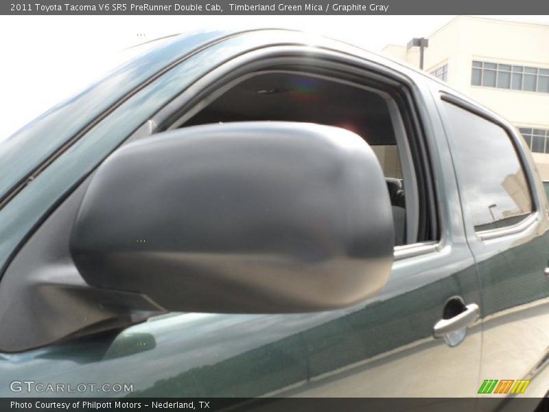 Timberland Green Mica / Graphite Gray 2011 Toyota Tacoma V6 SR5 PreRunner Double Cab