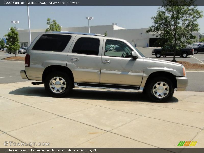 Silver Sand / Pewter 2002 Cadillac Escalade AWD