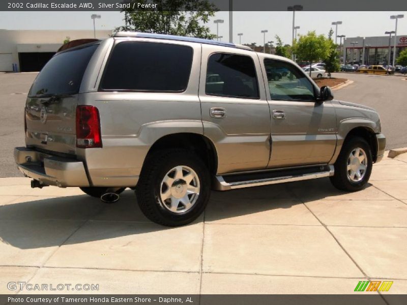 Silver Sand / Pewter 2002 Cadillac Escalade AWD