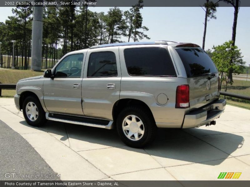 Silver Sand / Pewter 2002 Cadillac Escalade AWD