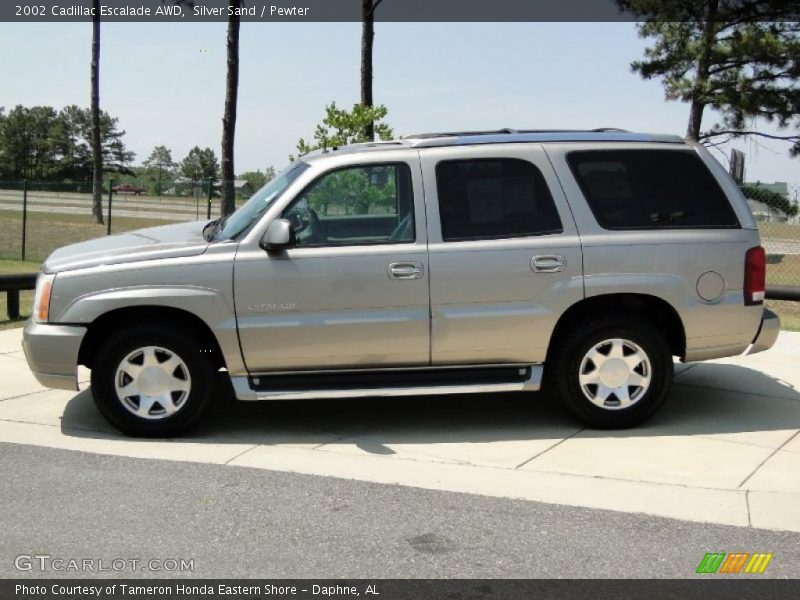 Silver Sand / Pewter 2002 Cadillac Escalade AWD