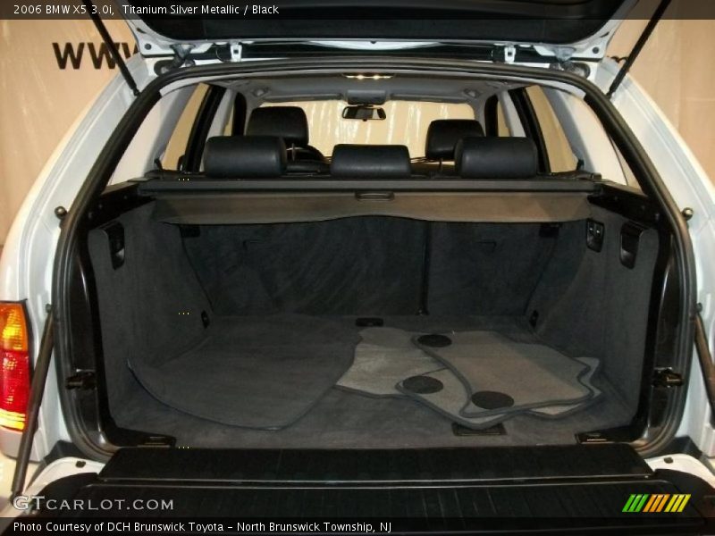 Titanium Silver Metallic / Black 2006 BMW X5 3.0i