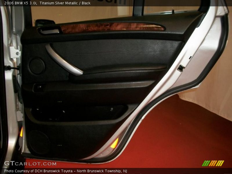 Titanium Silver Metallic / Black 2006 BMW X5 3.0i
