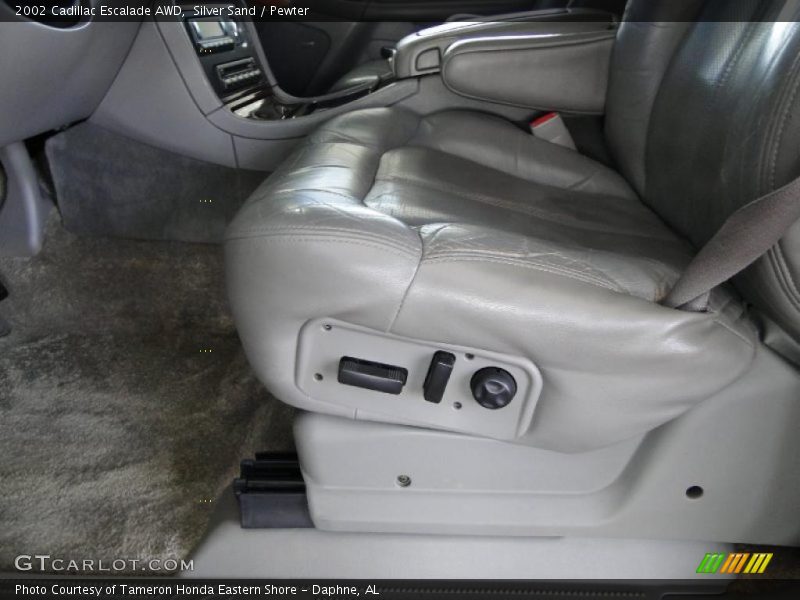 Silver Sand / Pewter 2002 Cadillac Escalade AWD