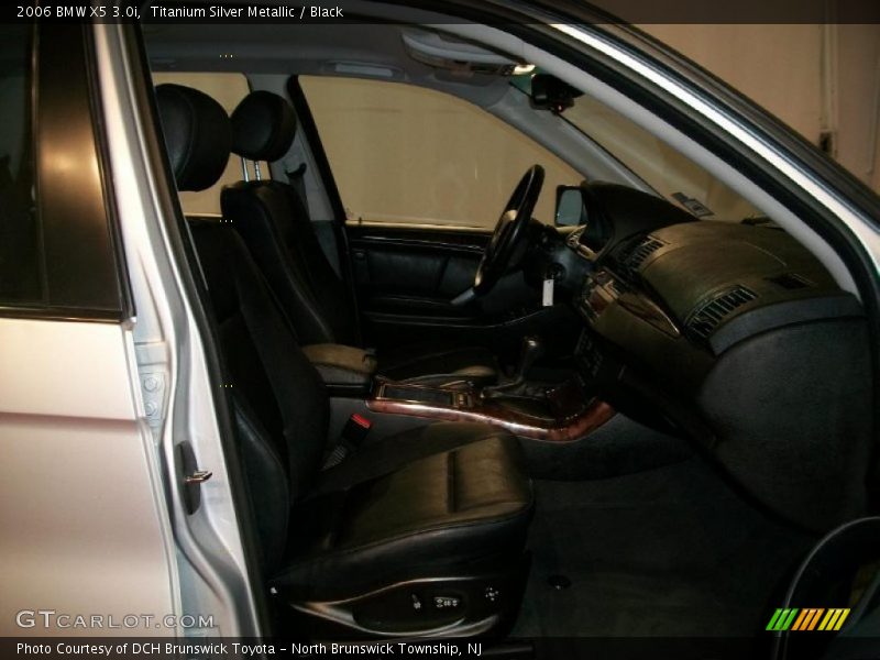 Titanium Silver Metallic / Black 2006 BMW X5 3.0i