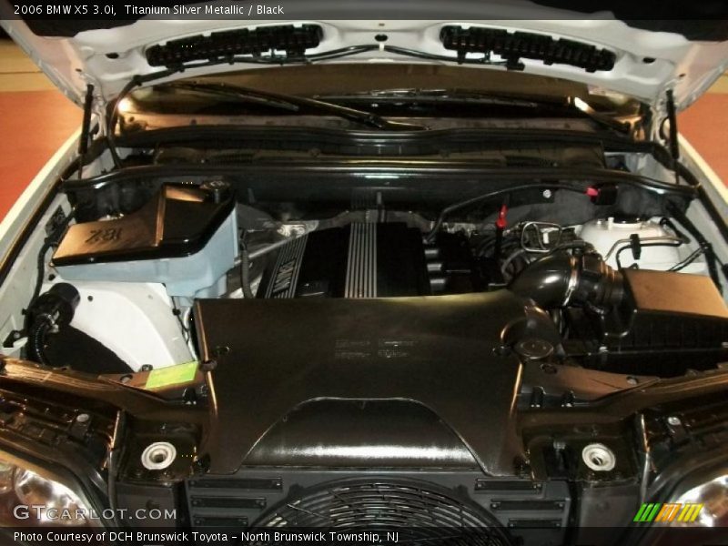 Titanium Silver Metallic / Black 2006 BMW X5 3.0i