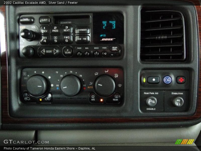 Silver Sand / Pewter 2002 Cadillac Escalade AWD