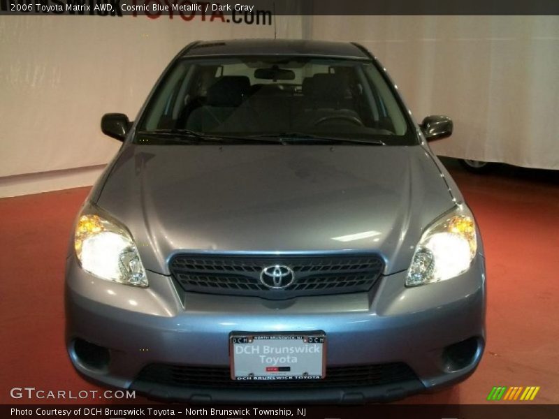 Cosmic Blue Metallic / Dark Gray 2006 Toyota Matrix AWD
