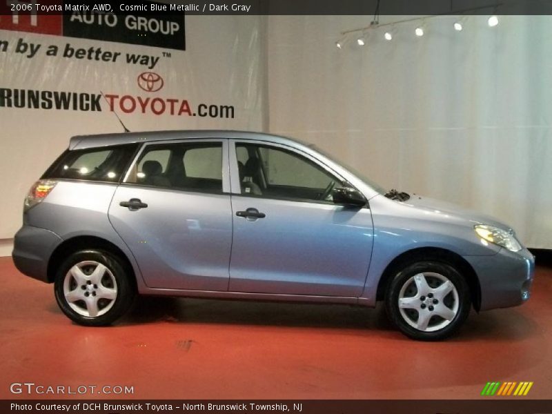 Cosmic Blue Metallic / Dark Gray 2006 Toyota Matrix AWD