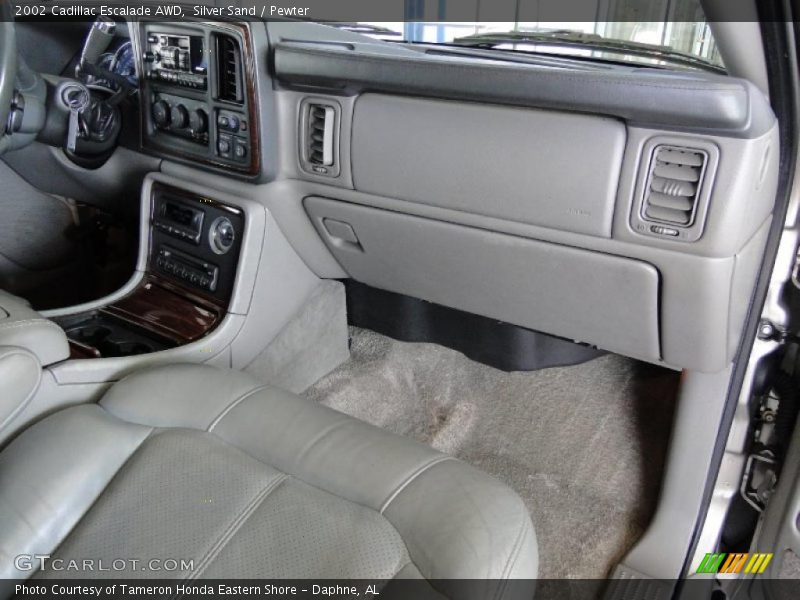 Silver Sand / Pewter 2002 Cadillac Escalade AWD