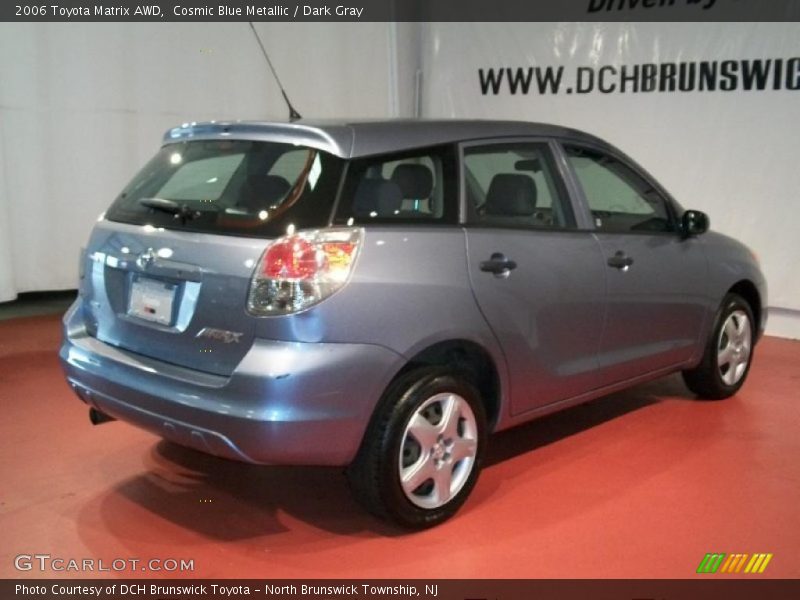 Cosmic Blue Metallic / Dark Gray 2006 Toyota Matrix AWD