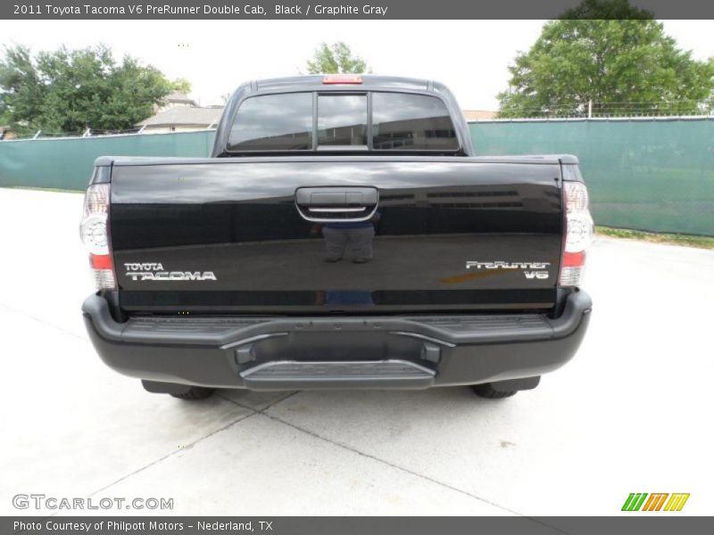 Black / Graphite Gray 2011 Toyota Tacoma V6 PreRunner Double Cab