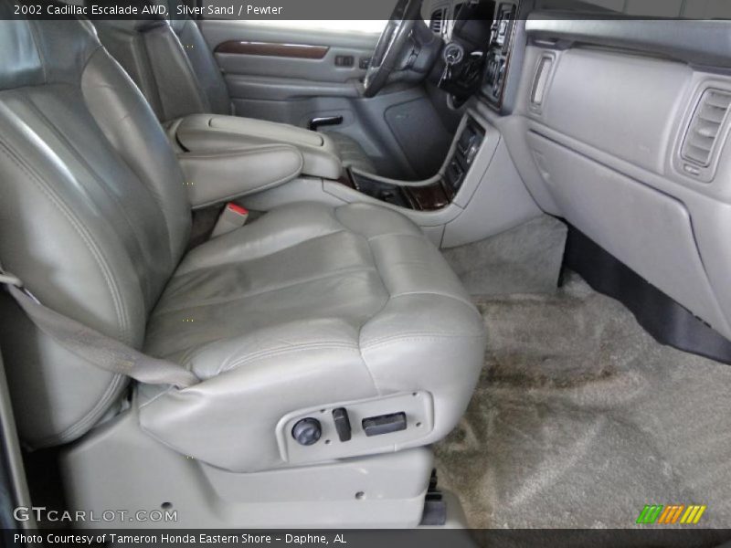 Silver Sand / Pewter 2002 Cadillac Escalade AWD