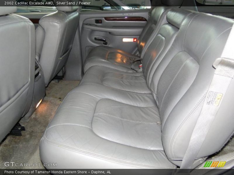 Silver Sand / Pewter 2002 Cadillac Escalade AWD