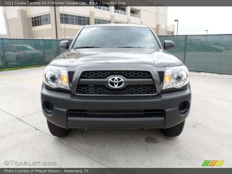 Black / Graphite Gray 2011 Toyota Tacoma V6 PreRunner Double Cab