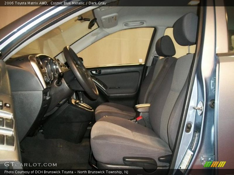 Cosmic Blue Metallic / Dark Gray 2006 Toyota Matrix AWD