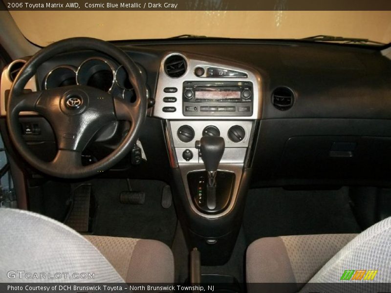 Cosmic Blue Metallic / Dark Gray 2006 Toyota Matrix AWD