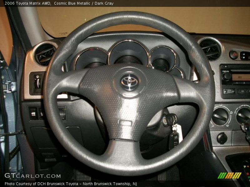 Cosmic Blue Metallic / Dark Gray 2006 Toyota Matrix AWD