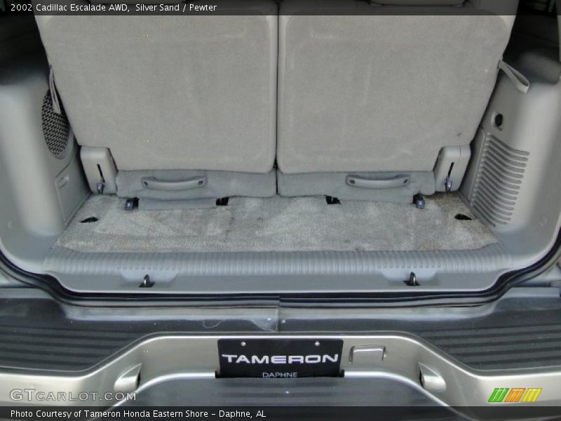 Silver Sand / Pewter 2002 Cadillac Escalade AWD
