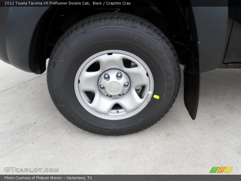 Black / Graphite Gray 2011 Toyota Tacoma V6 PreRunner Double Cab